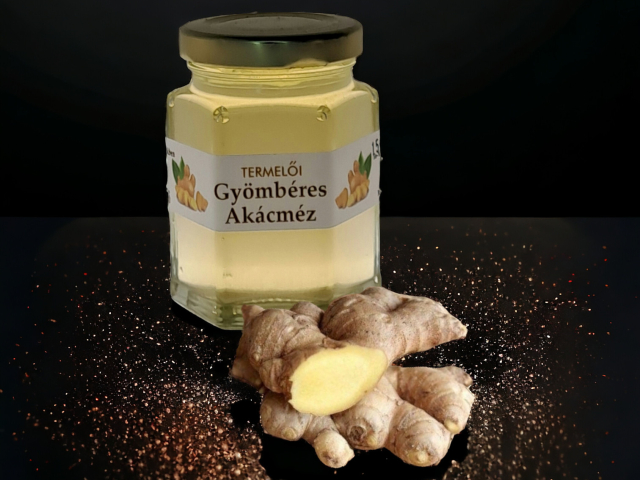 Gyömbéres akácméz - 150g