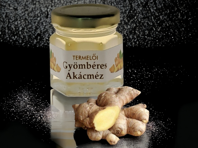 Gyömbéres akácméz - 150g