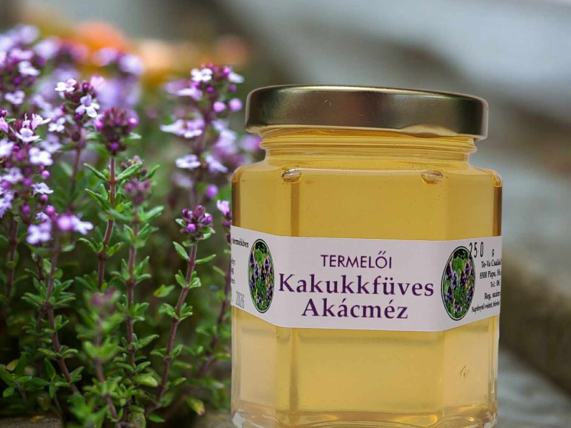 Kakukkfüves akácméz - 250g