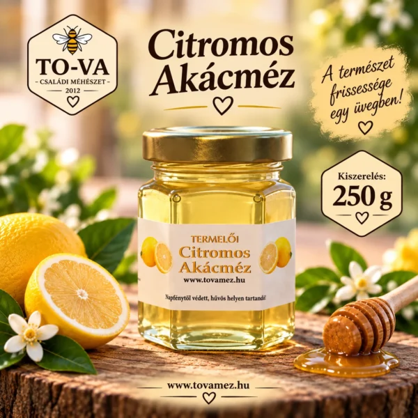 Citromos akácméz – 250 g
